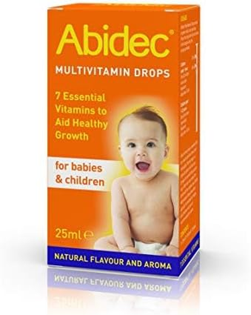 Abidec Multivitamin Supplement for Babies and Children Drop, 25Ml image number 1