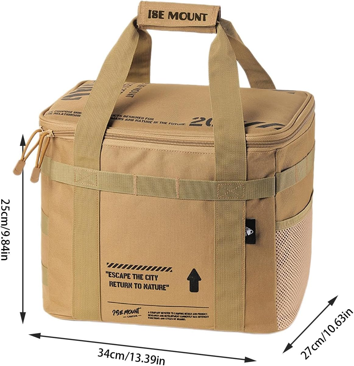 Camping Bag Tank Storage - 20L Camp Stove Portable Carrying Cover,Large Capacity Protective Multifunctional Camping Tank Storage Bag for Outdoor Camping Hiking Barbecue image number 2