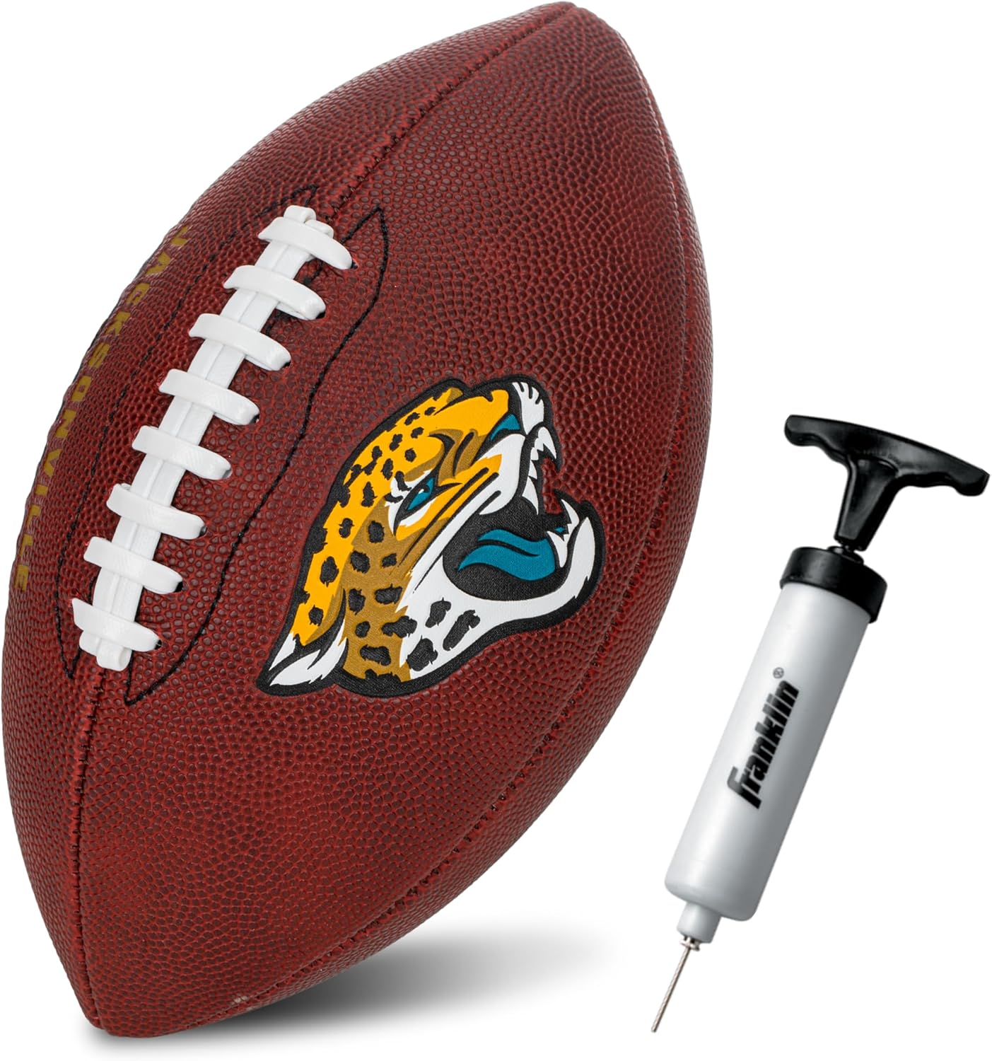 Franklin Sport NFL Team Football - Youth Junior Size Football for Kids - Official NFL Team Logo + Colors Youth Football - Kids NFL Fan Shop Football