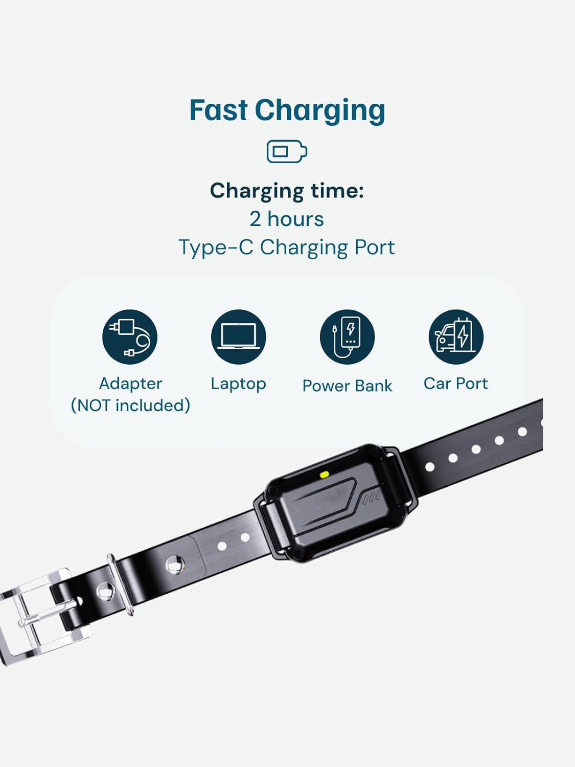 Anti Bark Collar for Dog Training: Barktec Bark Collars with Remote Control 2000Ft 3 Modes Beep Vibration Shock Dual Channel Waterproof Rechargeable Adjustable for Large Medium Small All Dogs image number 3