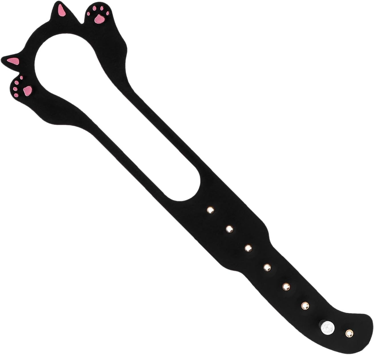 Cat Paw Door Lock, Cat Door Latch Holder, Pet Door Strap for Cat Door Options, Keep Dogs Out, No Tool Required and No Wall Damage Adjustable Pet Gate Holder for Holding Animals image number 3