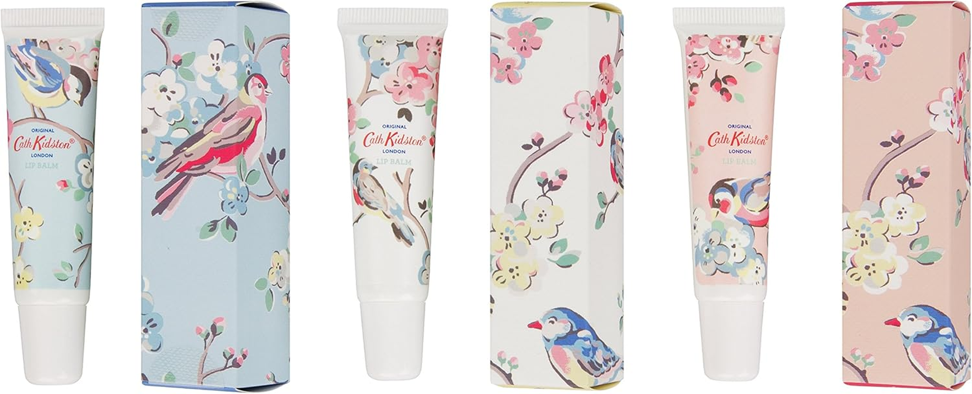 Cath Kidston Blossom Birds Assorted Lip Balm Trio, 68 G image number 2