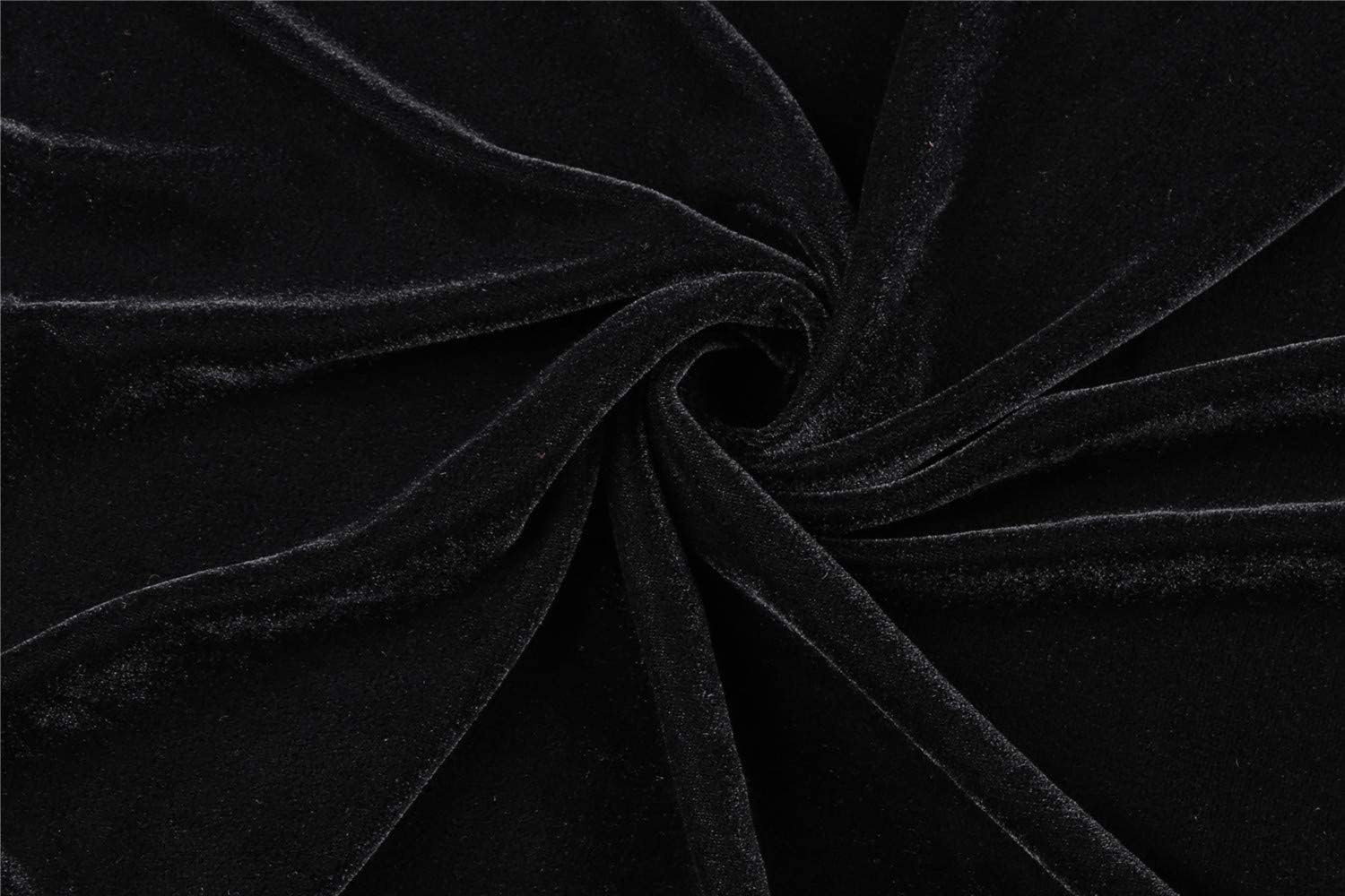 Ricjurzzty Unisex Hooded Cloak Full Long Velvet Cape for Halloween Cosplay Costumes image number 3