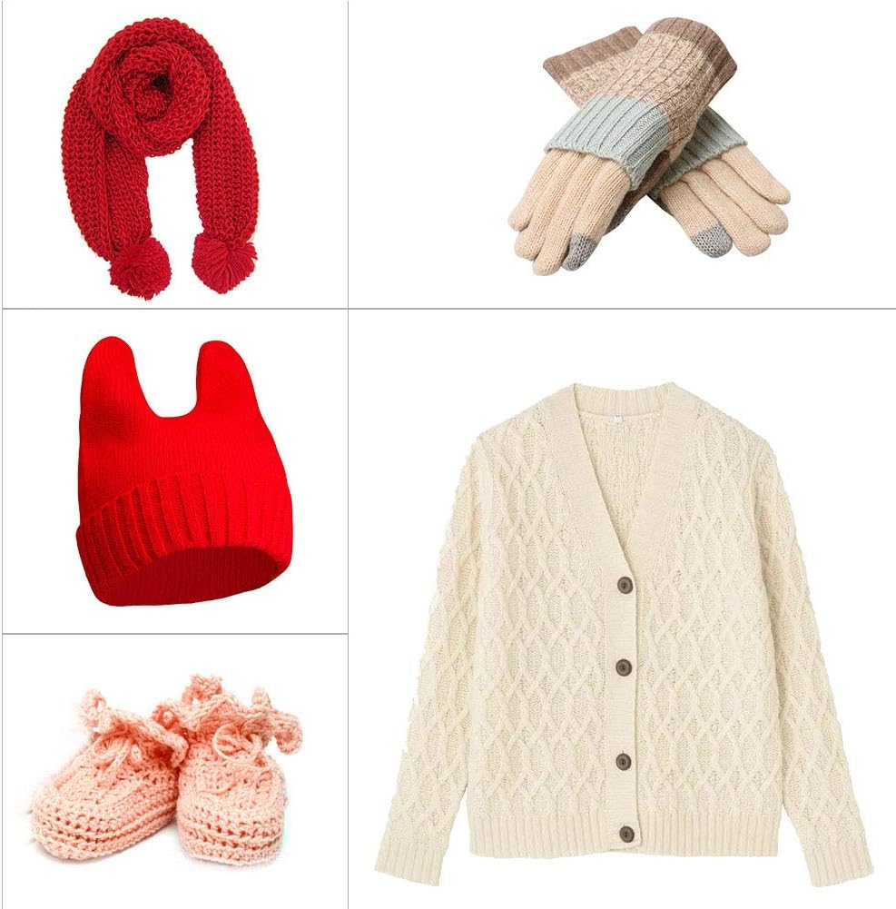 100 Pcs Plastic Sewing Needles, Big Eye Yarn Needles for Beginner, 9Cm Hand Sewing Needles for Sewing Craft and DIY Crafts image number 4