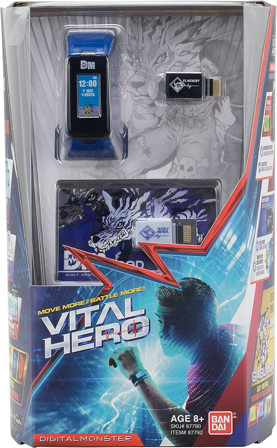 BANDAI Vital Hero Digimon - Black, 87791