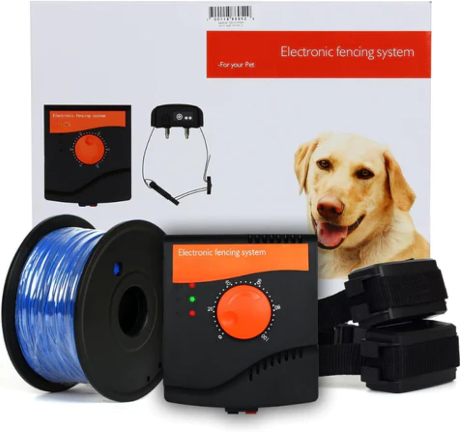 Houndware Standard Hidden Dog Fence System - Expandable to 10 Acres, Waterproof & Rechargeable Collars, Multi-Dog Support, Effective Training with Tone & 5 Levels, Safe Pet Containment (1 Dog) image number 5