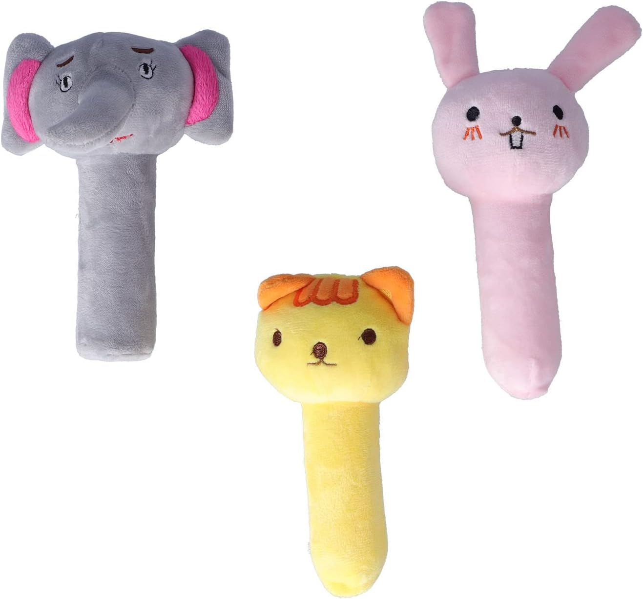 Pet Squeaky Toy, Bite Resistant Plush Squeaky Dog Toy, Creative Pet Toy Pet Sound Toy Dog Chew Toys for Puppy Small Medium and Large Dogs image number 4