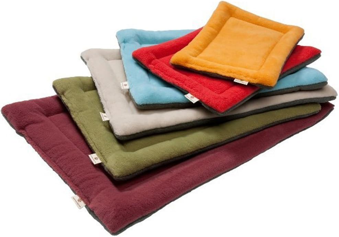 Vivi Bear 5 Sizes Soft Fleece Winter Warm Dogs Sleeping Mat Bed, Floor Sleeping Bed Suitable for Small, Medium and Large Dogs, Gray (L (35 X 22 X 1.5 Inch))