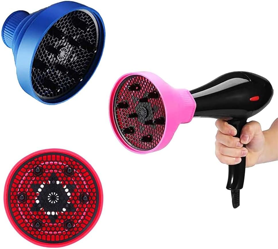 Foldable Silicone Diffuser Portable Universal Hair Drying Curly Hair Dryer Holder Diameter 4-5Cm