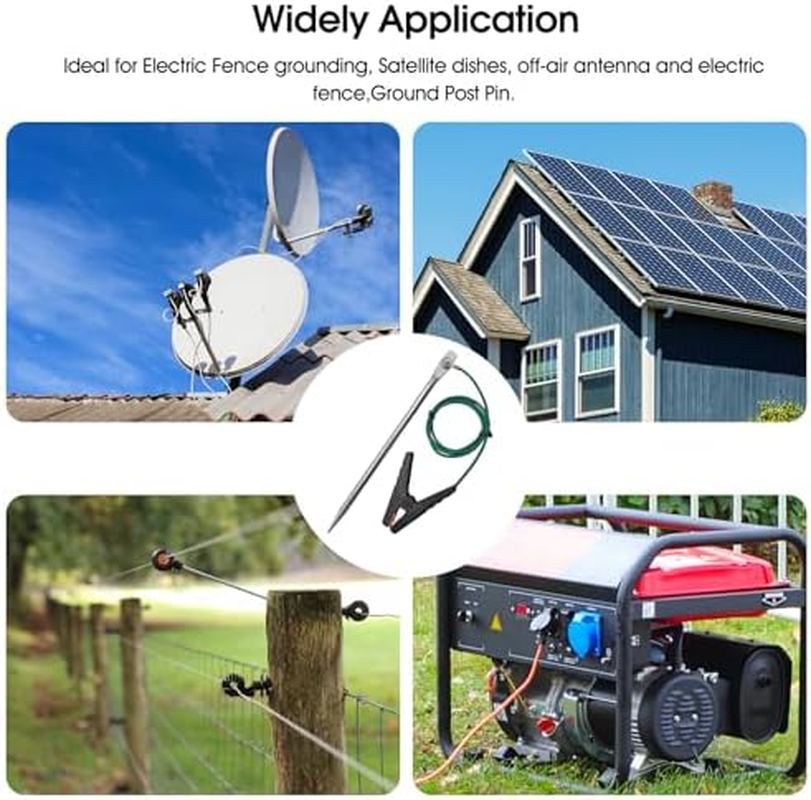 Portable Ground Rod Solid Pin-Type Design Galvanized Grounding Rod image number 4