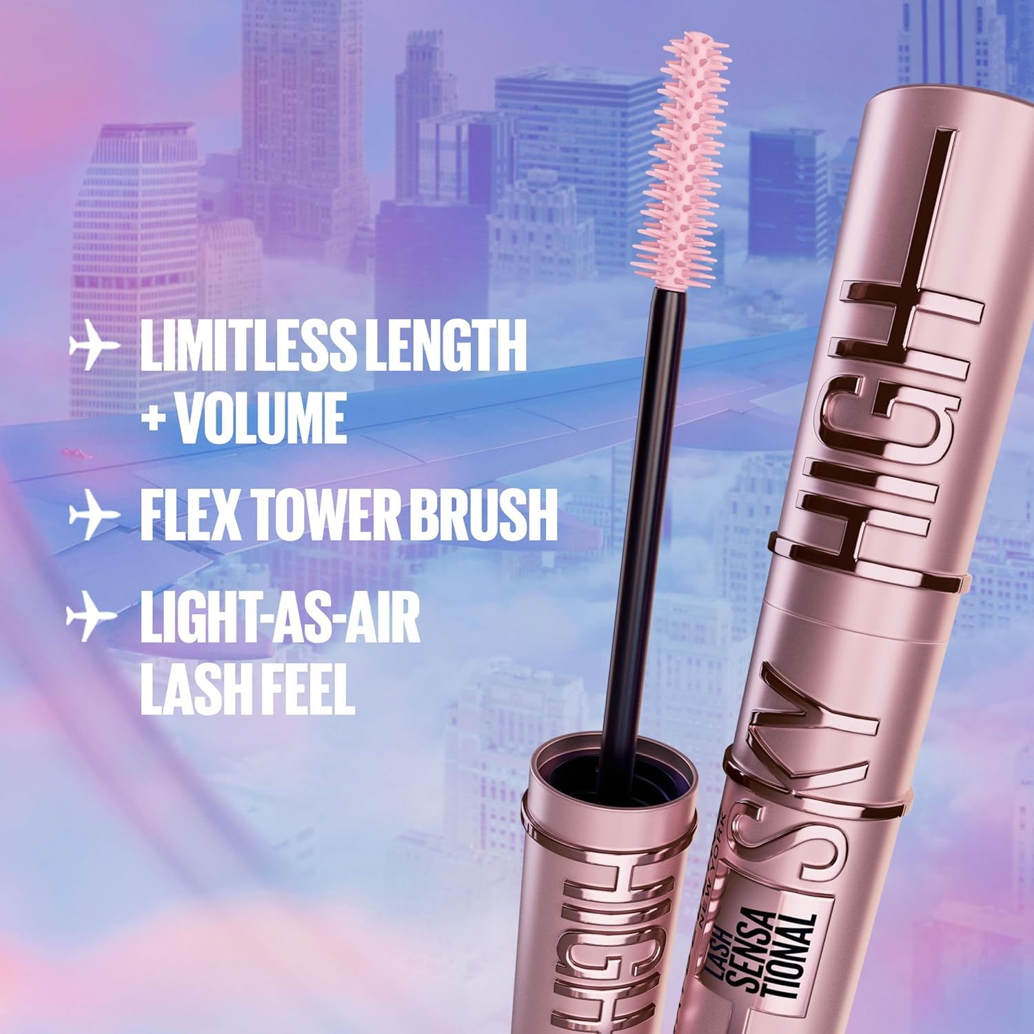 Maybelline New York Sky High Mascara image number 6