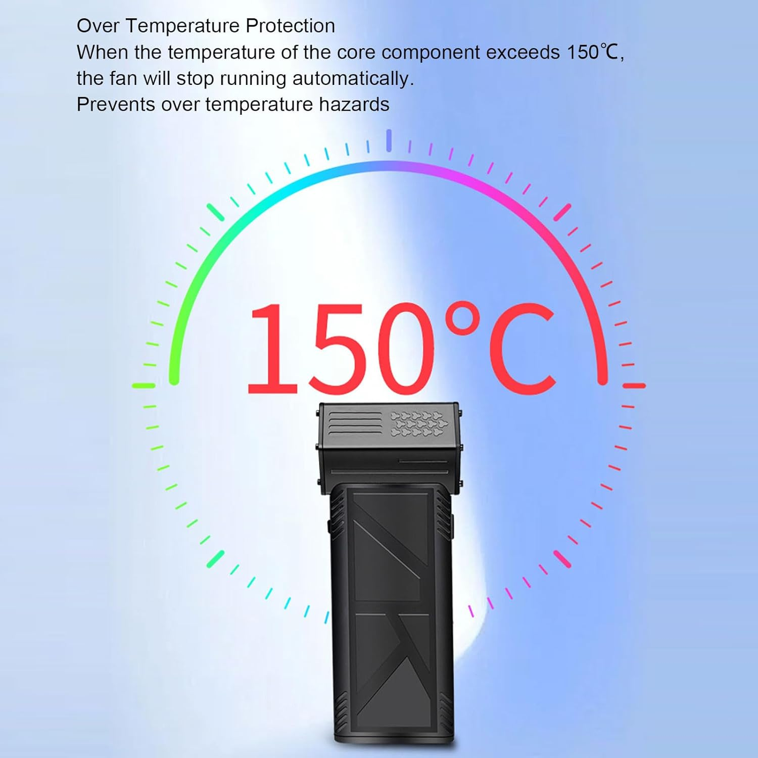 Electric Air Duster, 130,000RPM Car Dryer, 3 Gear Adjustable Jet Blower, Electric Cordless Leaf Blower for Patio Cleaning, Lawn Care and Car Drying image number 5