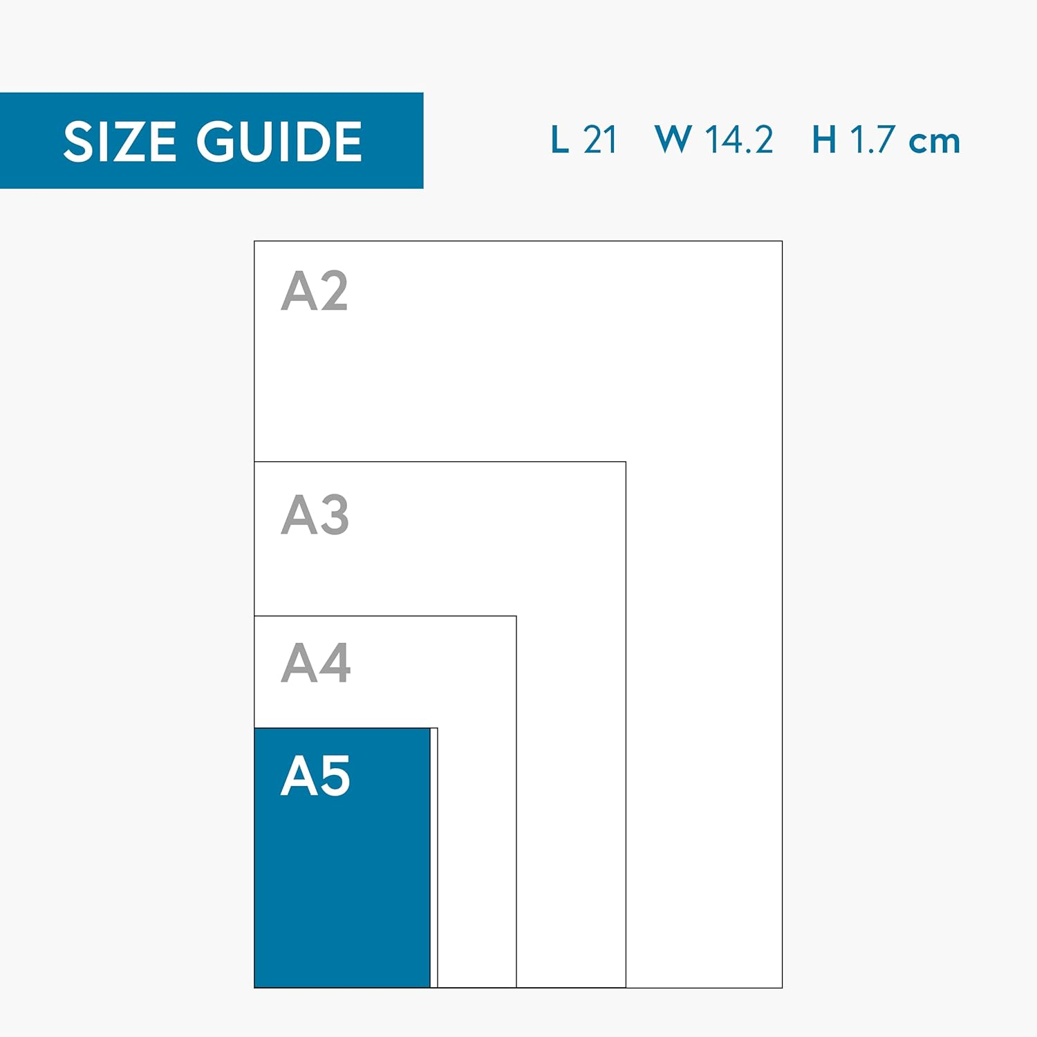 Daily Planner Desk Pad Tear off by Clear Mind Concepts &ndash; 100 Sheets 120Gsm Paper Undated for Home, Work, Office, Study, Productivity, Planning and Organising (A5) image number 2