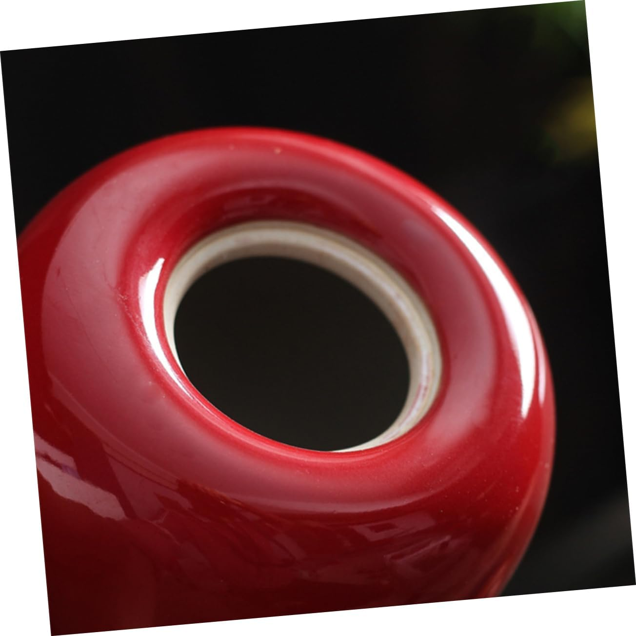 Ceramic Apple Tea Can Tea Canisters for Storage for Restaurant Home Use Containers Sealing Function