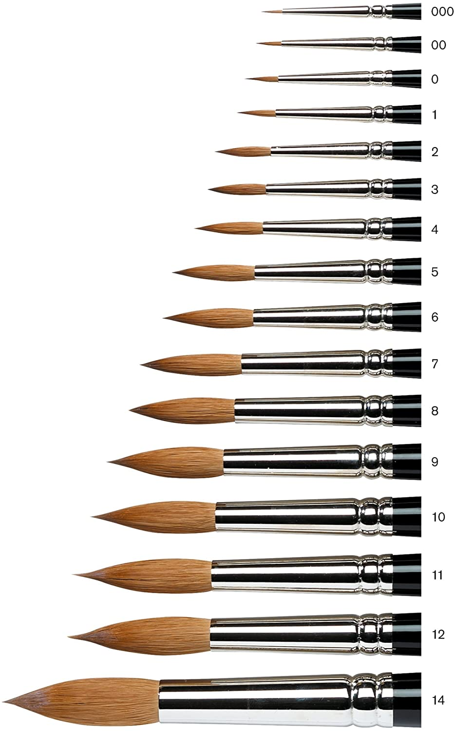 Winsor & Newton Series 7 Kolinsky Sable Watercolor Brush - round #5 image number 1