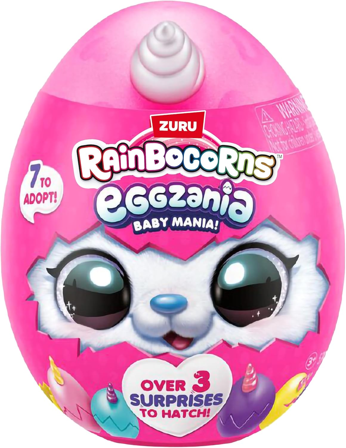 ZURU Rainbocorns Eggzania Soft Mini Series 1 image number 3