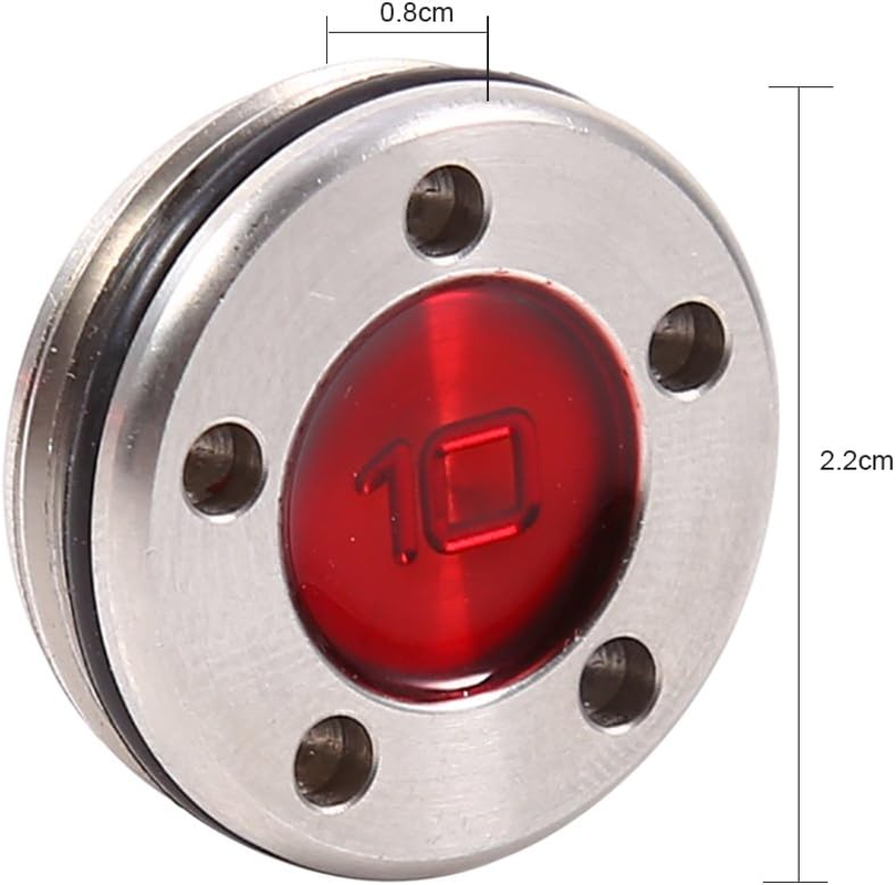 2 Pcs Golf Putter Weights, Golf Custom Weights Wrench Tool Kit Compatible with Putters(10G) image number 6