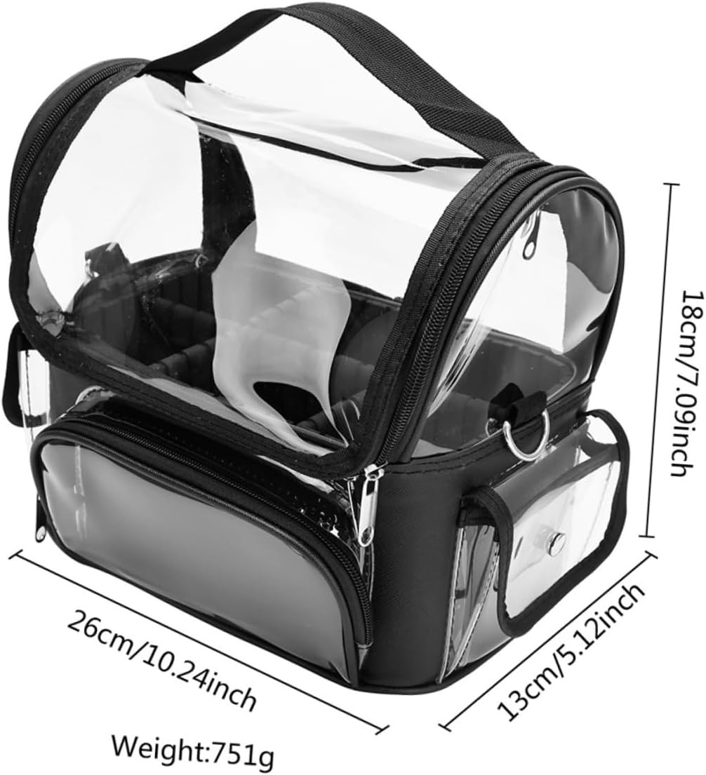 OATIPHO Tool Box Bag Large Capacity Makeup Case for Hairstylist Barber Travel Bag Zipper Organizer for Hair Tools and Supplies for Travel Organiser image number 5