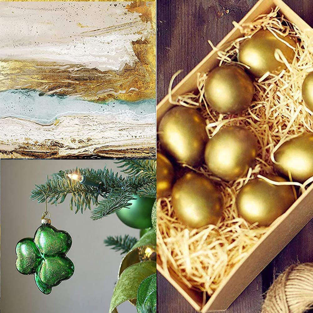 600 Pieces Imitation Gold Foil Sheets, Betterjonny 12 Colors 8X8.5Cm Gold Leaf Paper for Decoration Arts Nail Painting Gilding Crafting