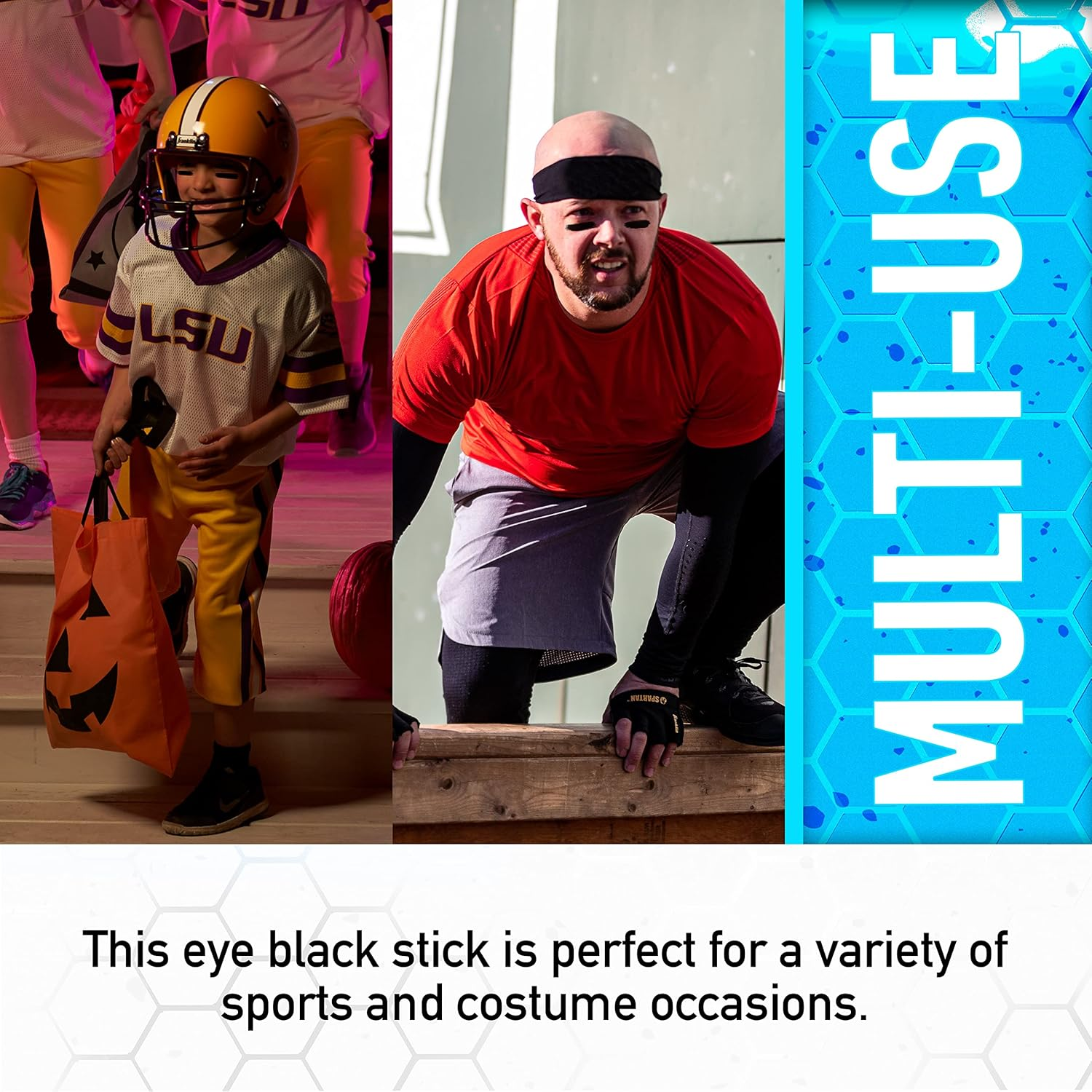 Franklin Sports Standard Eye Black, OSFM image number 5