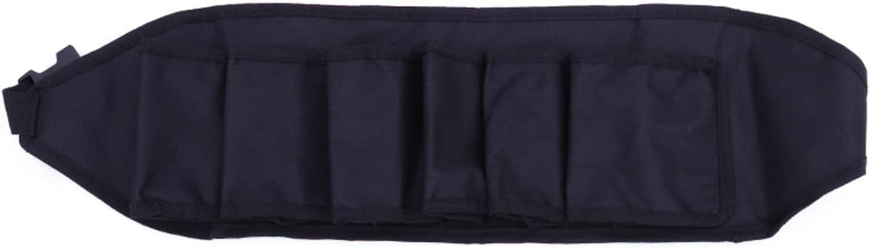 Beer Belt Holster Holds 6 Cans, Beer Belt Holder for Men, Beerholster Belt, Adjustable Waist Pack Bagbelt, Perfect for Parties Picnic Camping (Black, 1 PC)