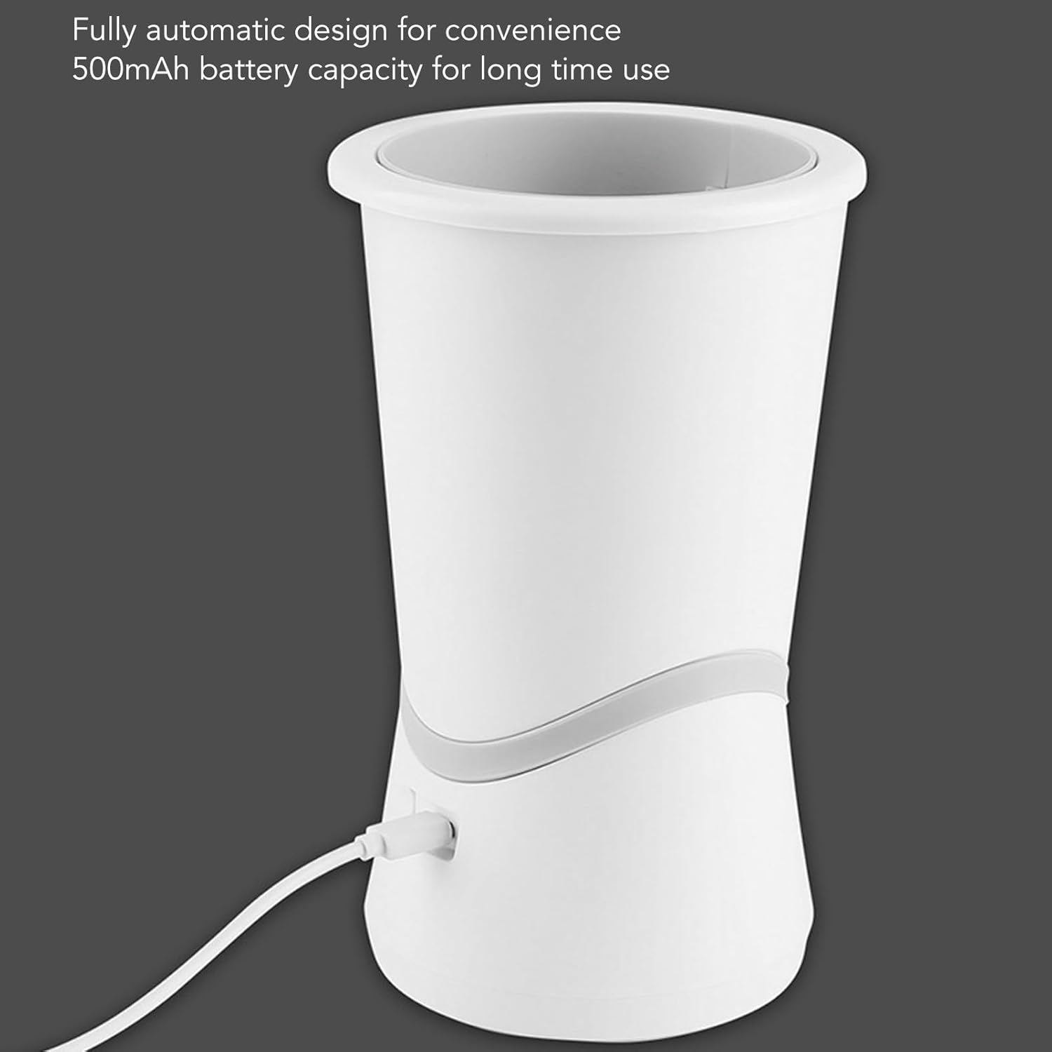 Automatic Dog Paw Cleaner, Rechargeable Portable Dog Paw Washer with Soft Silicone Bristles Pet Foot Cleaner, Dog Foot Washer, Electric Paw Washer for Small and Medium Dog image number 6