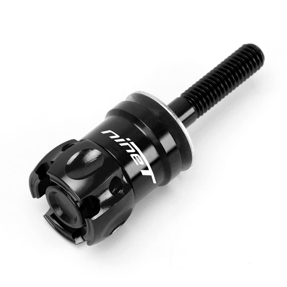 Modeer Motorcycle CNC Rear Seat Bolt Mount Screw Removal Tool-Less Quick Release Replacement for BMW R NINE T/R NINE T Racer/R NINE T PURE/R Nine T Scrambler 2014-2022 Accessories (Black)