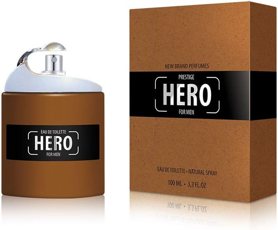 New Brand Hero by New Brand for Men - 3.3 Oz EDT Spray, 1 Count