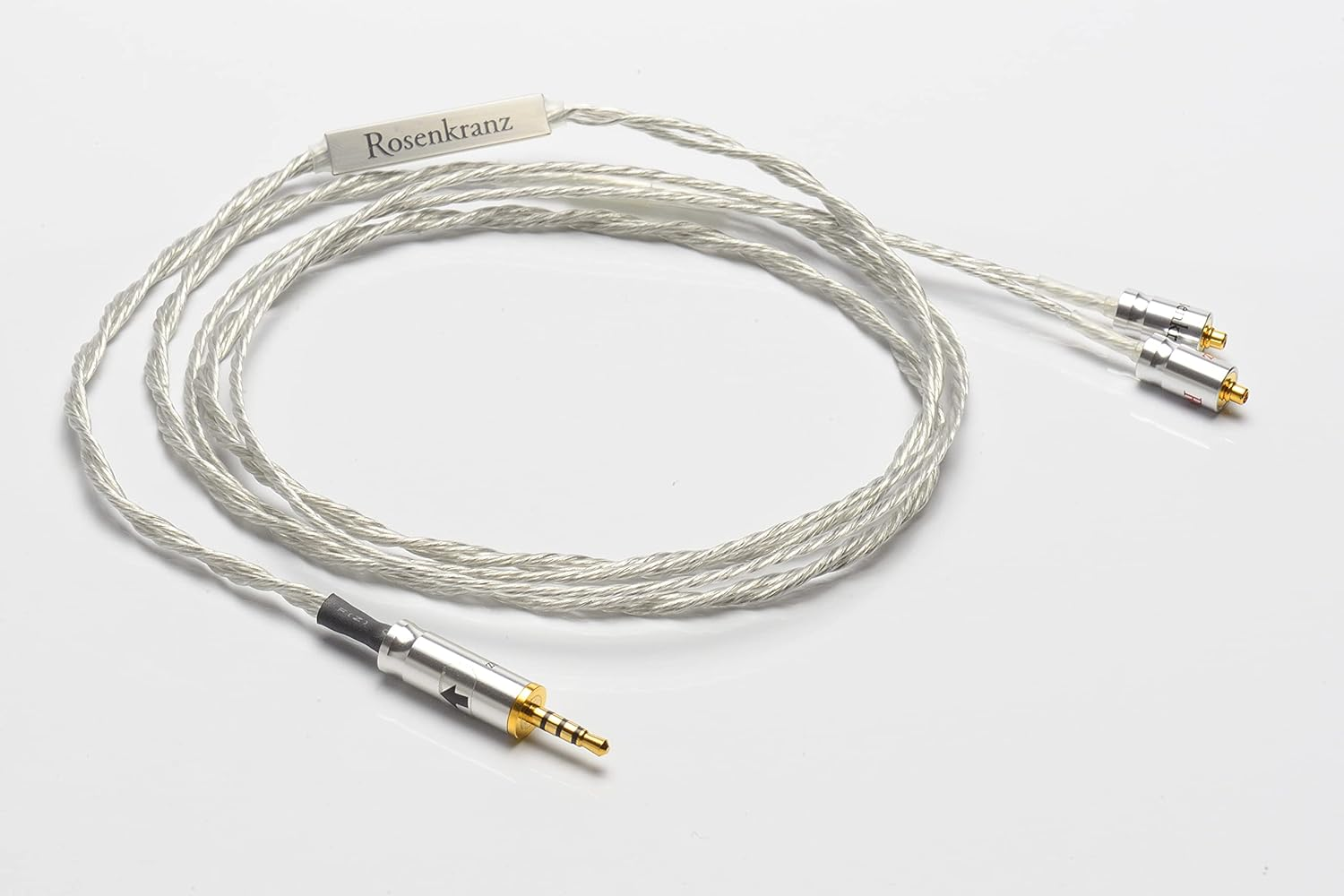 Rosenkranz Hp-Tinned Flex/2 MMCX 2.5Mm Silver 110Cm image number 1