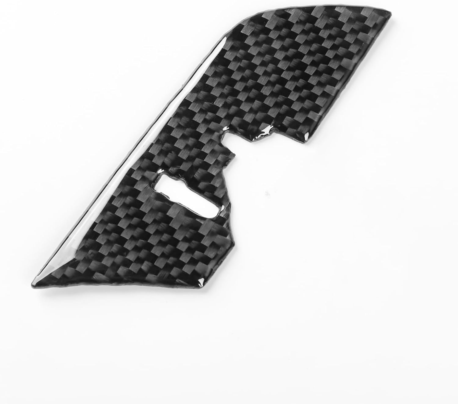 NVCNX Real Premium Carbon Fiber Car Center Console Panel Cover Trim Interior Accessories Compatible with Mazda CX9 CX-9 2020 2021 2022 2023 Black