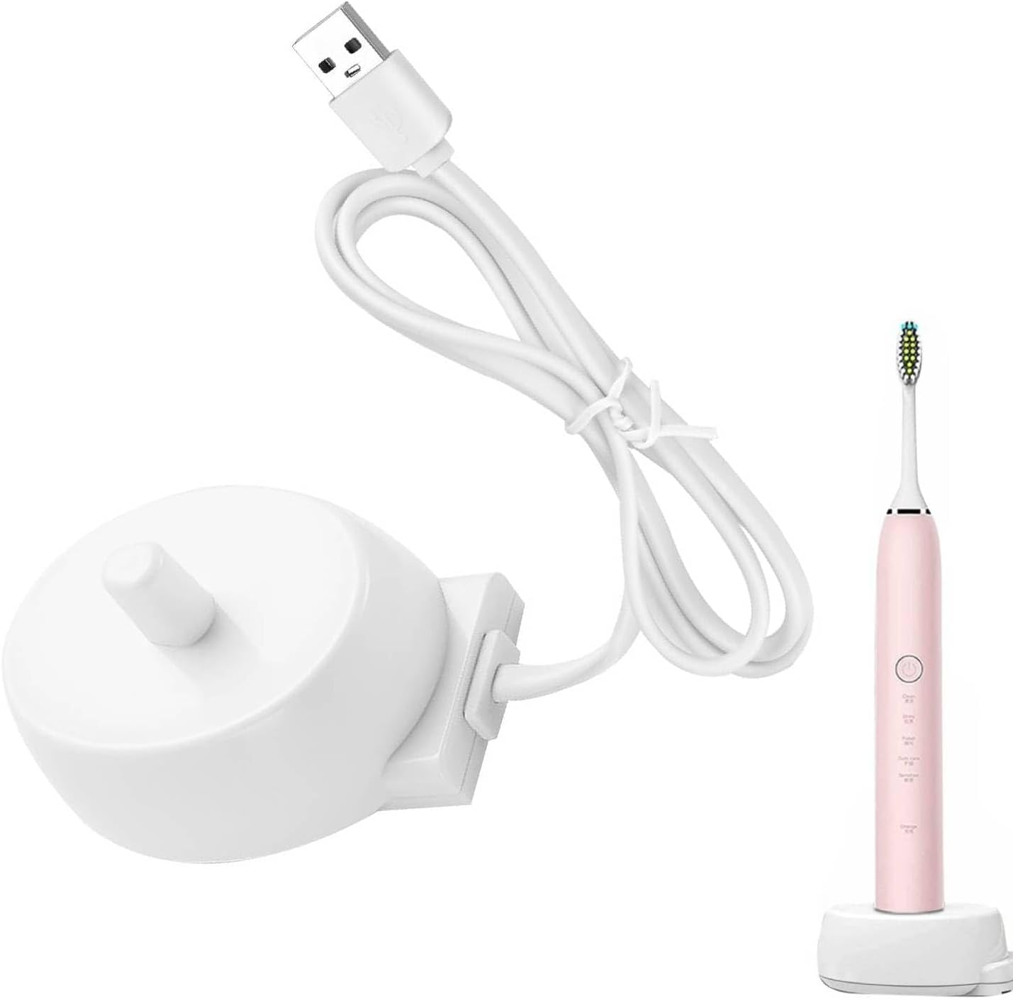 Electric Toothbrush Charger &ndash; Compatible with Oral-B and More, Fast Charging Dock for Electric Toothbrushes image number 4