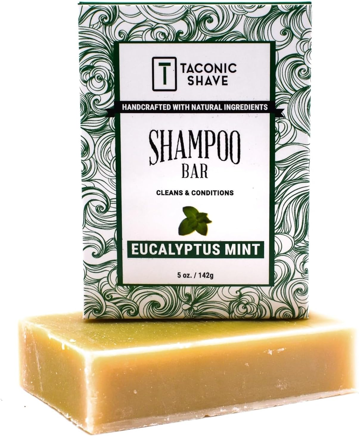 Taconic Shave EUCALYPTUS MINT Shampoo Bar - All Natural / Handcrafted - 5.5 Oz. image number 6