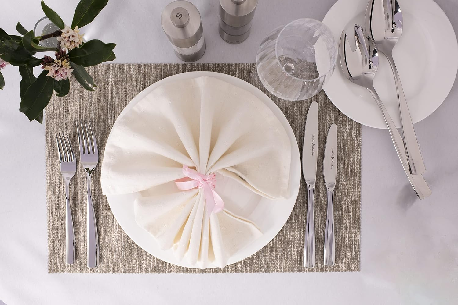 Wilkie Brothers Hartford 56-Piece 18/10 Stainless Steel Cutlery Set image number 6