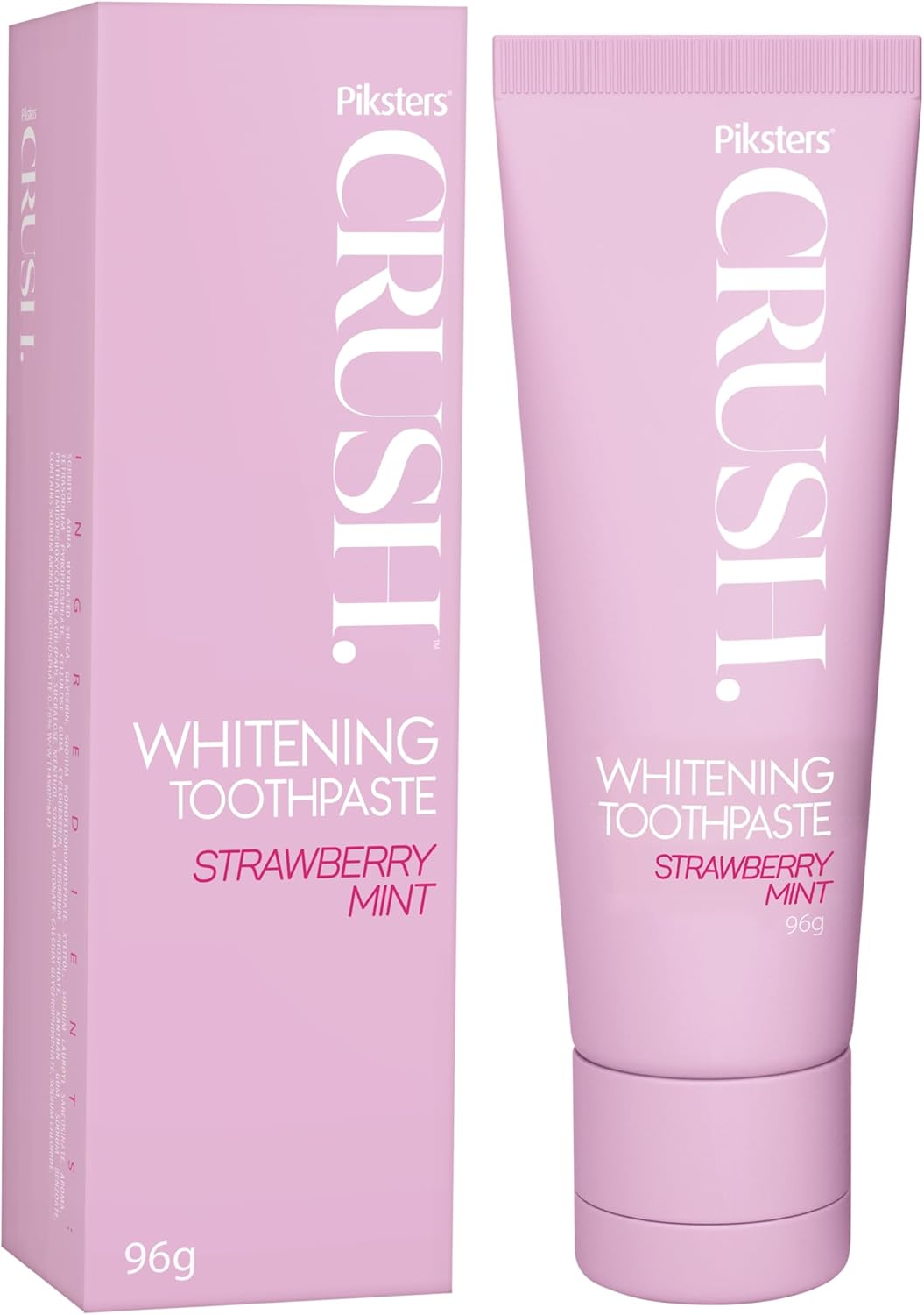 Piksters Crush Strawberry Flavor Whitening Toothpaste 96 G image number 1