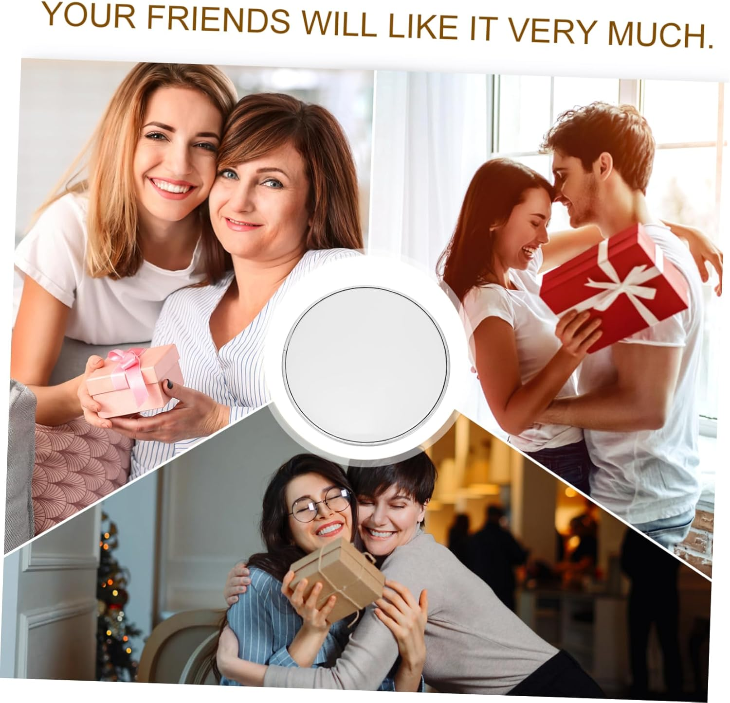 LALADEFIEE 10-Inch Universal Drum Skin Replacement Double Layered Cream Color Compatible Drum Set Kits And image number 5