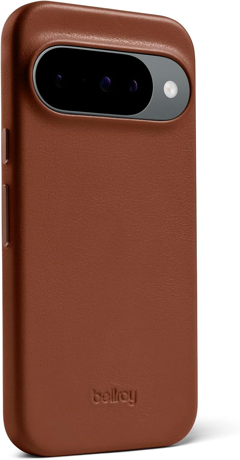 Bellroy Leather Case for Pixel 10 and Pixel 10 Pro &ndash; (Leather Google Phone Case) - Sienna image number 4
