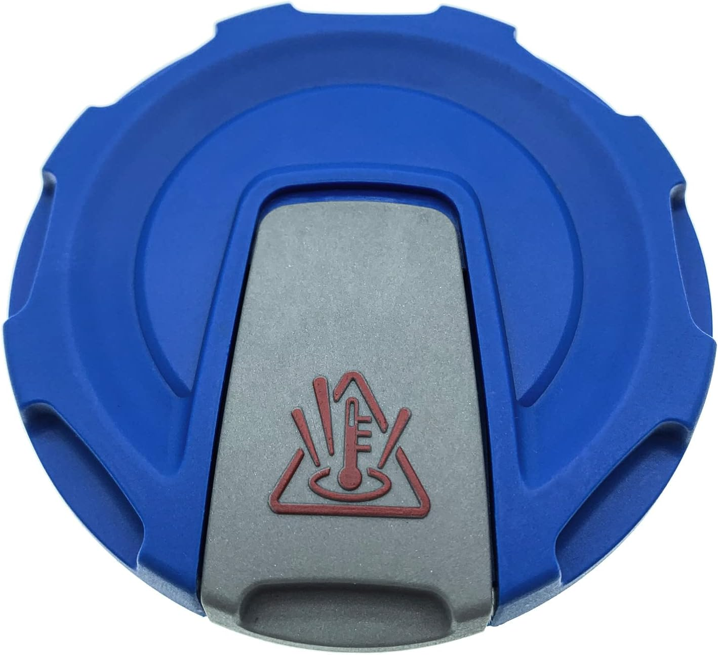 Radiator Expansion Tank Coolant Reservoir Cap Cover for Audi A4 A5 A6 A7 A8L S4 S5 Q5 Q7 Q8 RS4 RS5 & VW Toureg & Porsche Coolant Recovery Surge Tank Cap,Replace 4M0121321J 4M0121321K Antifreeze Cap image number 3