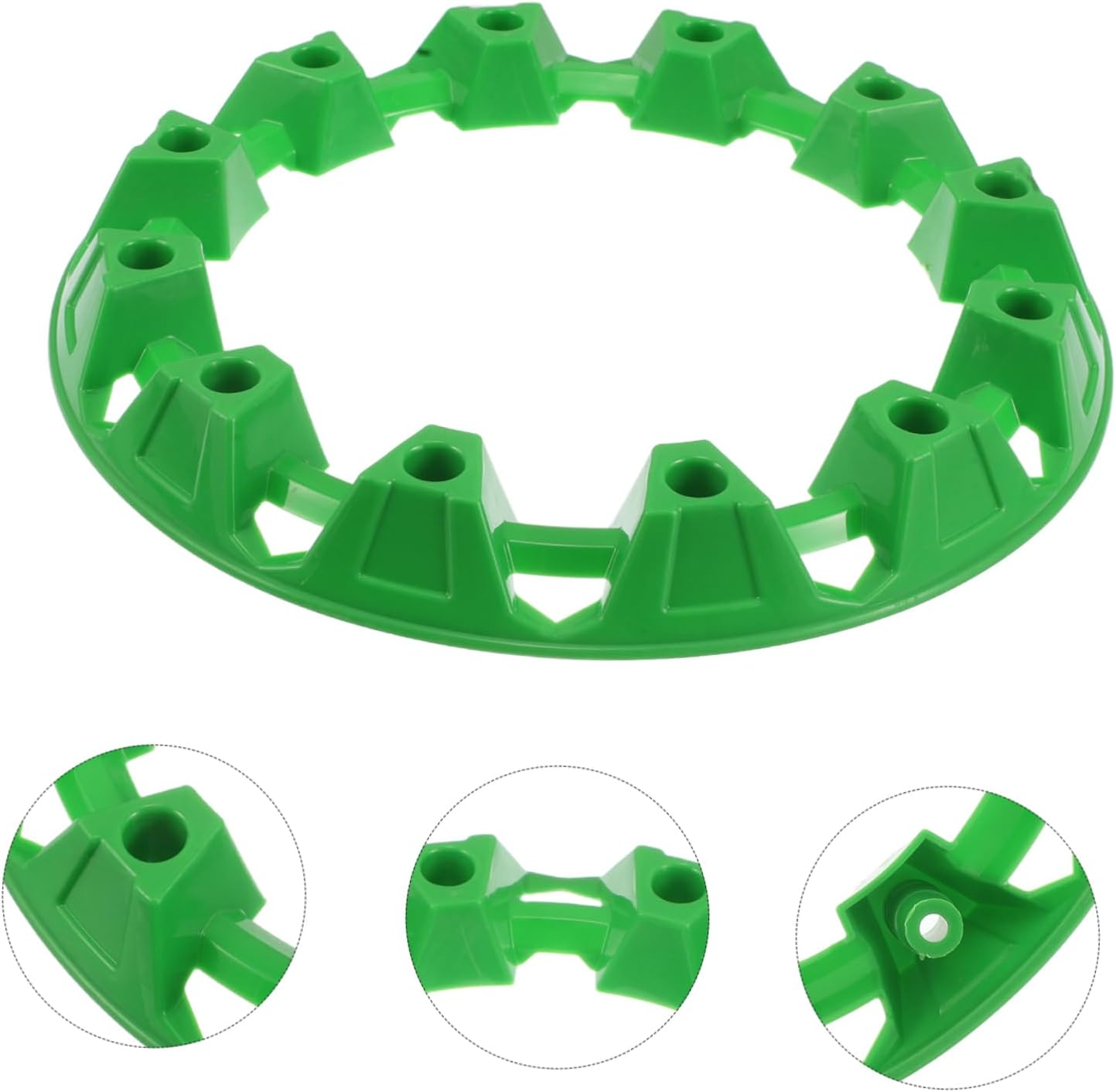 EXAOMBLE ATV Wheel Hub Decoration Cover Trim Plastic Rim Protector for Vehicle Enhancement Durable DIY Design for ATV Wheel Protection image number 5