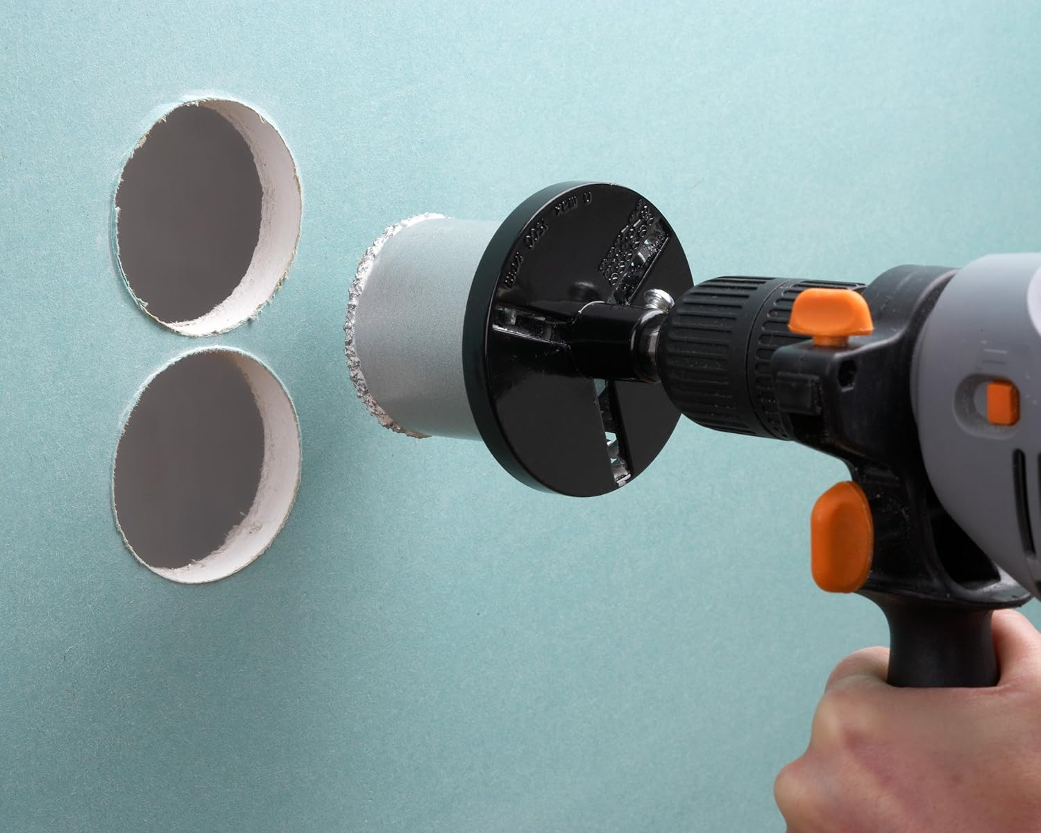 Meister Flush-Mounted Cavity Wall Socket &ndash; 60 Mm Deep &ndash; Orange &ndash; Pack of 25 &ndash; Diameter 68 Mm Milling Hole &ndash; for Installation of Switches & Sockets/Junction Box/Switch Box/Cavity Wall Device Box image number 2