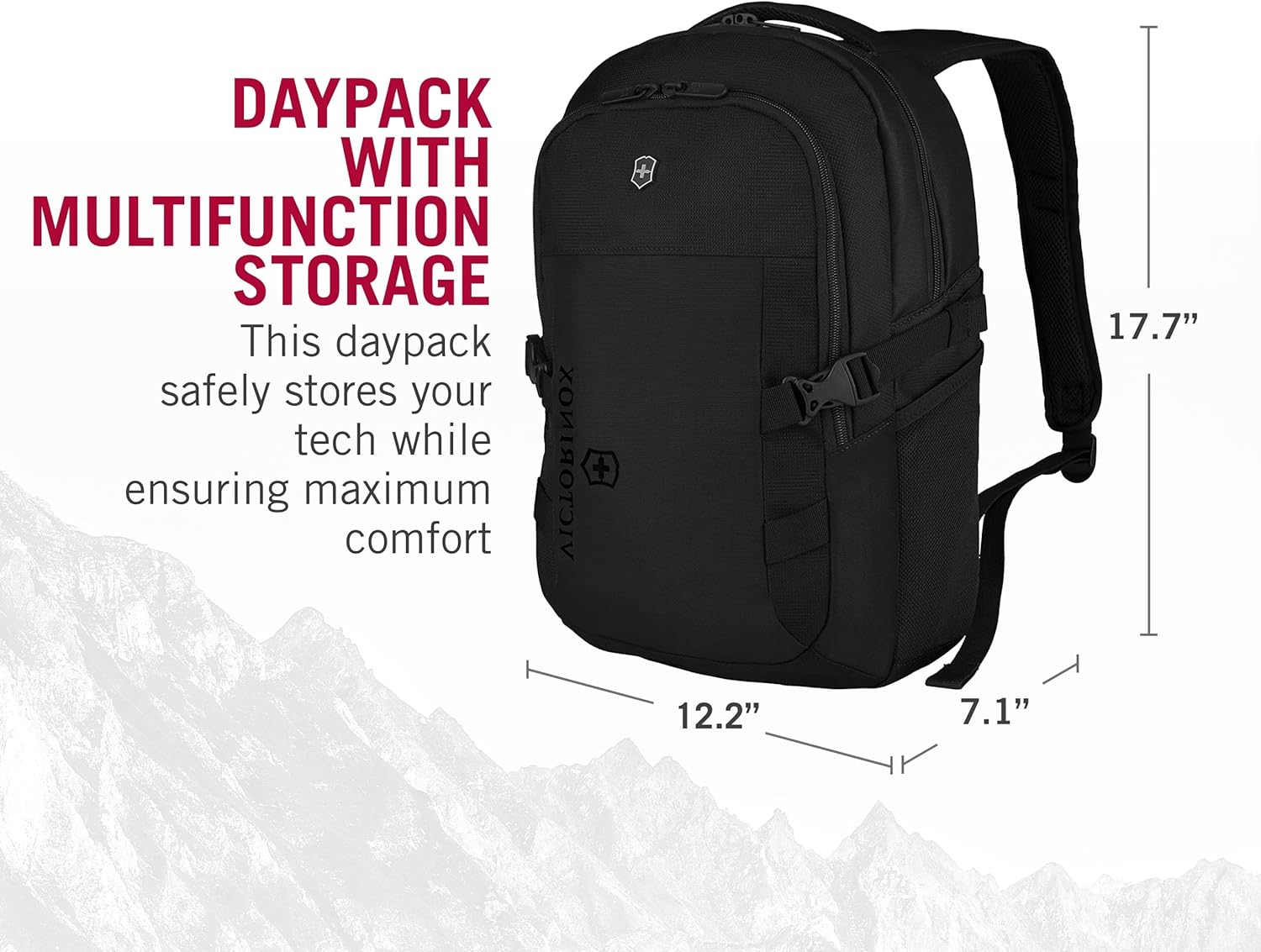 Victorinox VX Sport EVO Compact 16-Inch Laptop Backpack, Black image number 6