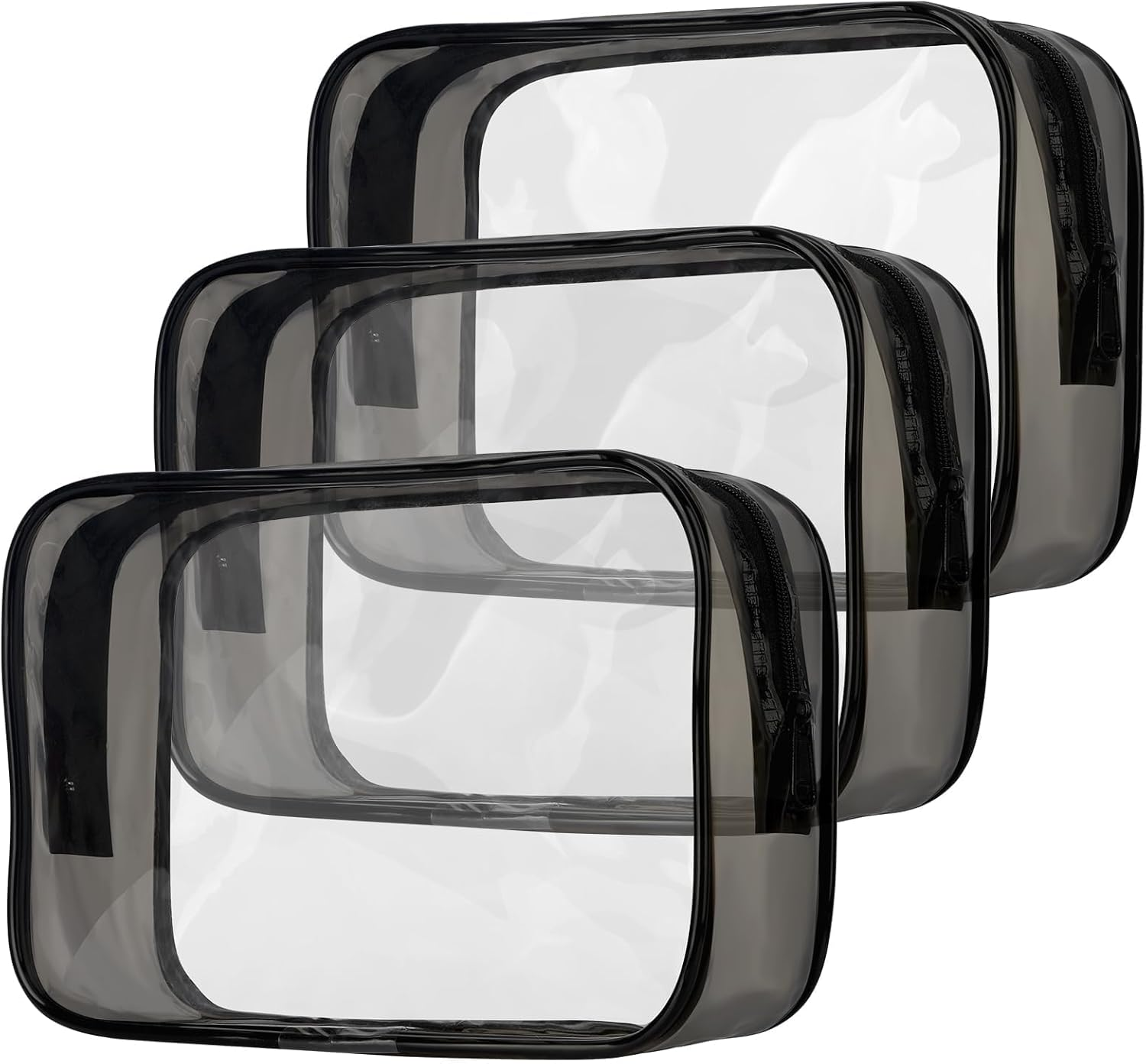 Clear Makeup Bag Liquids Bag Trousse De Toilette Voyage Toiletry Bag Women Travel Clear Toiletry Bag Cosmetic Travel Bag Clear Travel Toiletry Bag Toiletries Bag Clear Bags for Travel image number 2