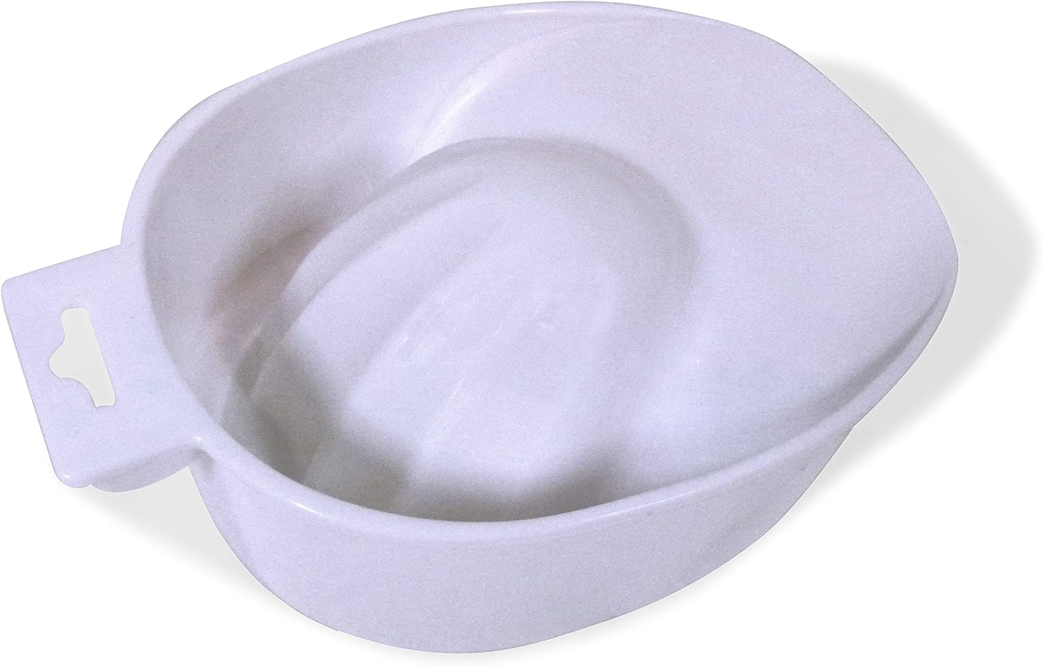 Manicure Bowl White Made of Sturdy Plastic - Manicure Bowl - Hand Bath