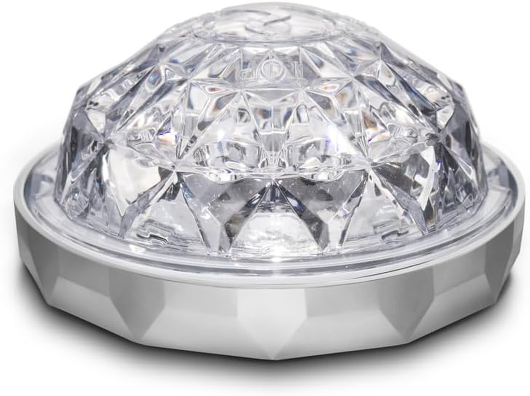 Roadworks | Jewel Low Profile Watermelon Light Clear Lens and Red Leds -1 Pc. | JWL1007