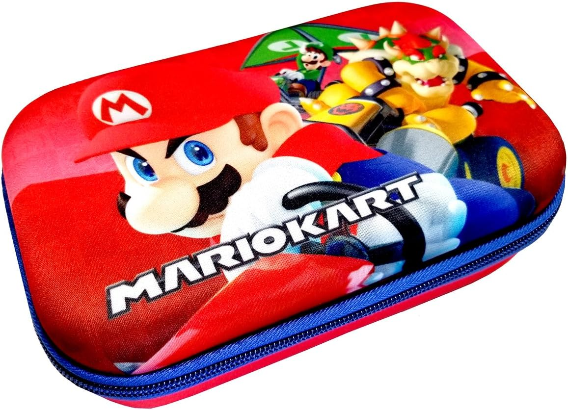 Hard Shell Molded Zippered Pencil/Storage Case (Spider-Man), Red