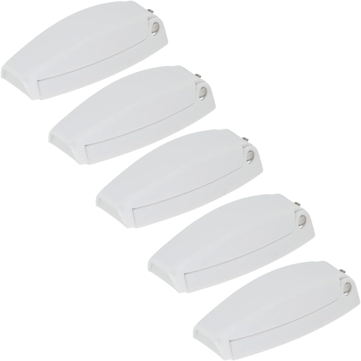 Hamilton Bowes RV Camper Trailer Baggage Door Clip COMPARTMENTCATCH Holders 888 White (5) image number 2