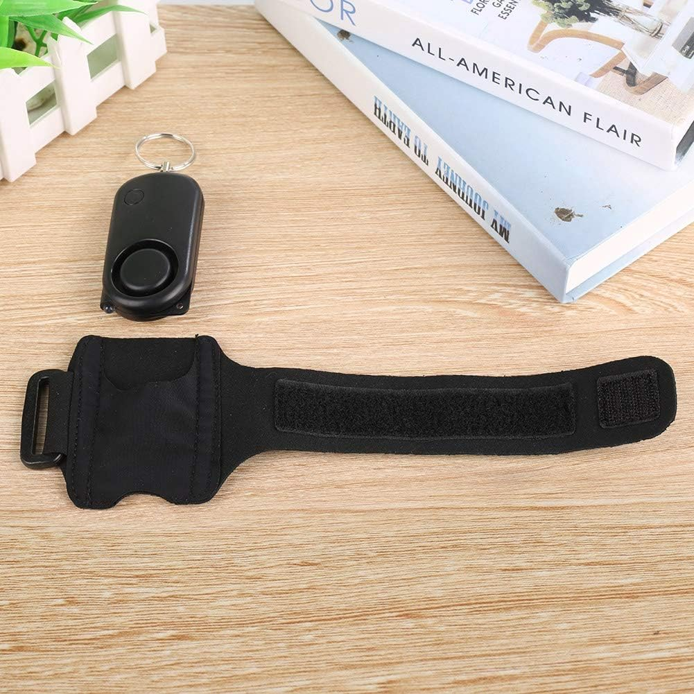 XUMIUZIY 120Db Personal Security Alarm, Anti-Wolf Device Protection Alarm, Armband with LED, for Night Running, Elder People Living Alone, Women or Children image number 2