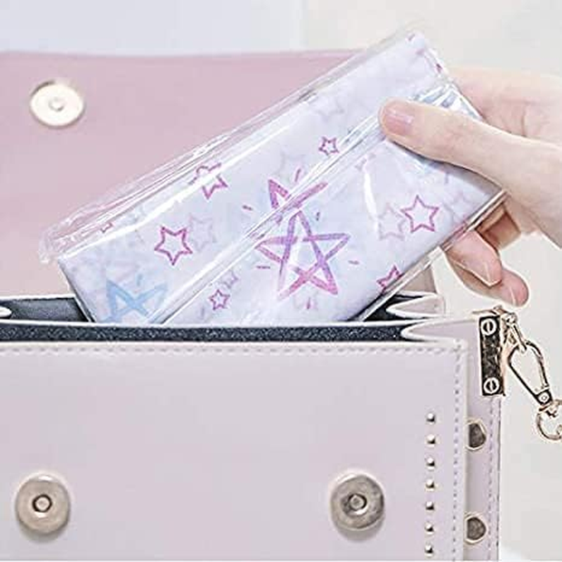 KMAKII Large Size Disposable Toilet Seat Cover,Hygienic Waterproof PE Potty Seat Cover Portable Non-Slip Toilet Covers Travel Packed for Toddler Kids Adults Pregnant Women,20 Pack image number 1