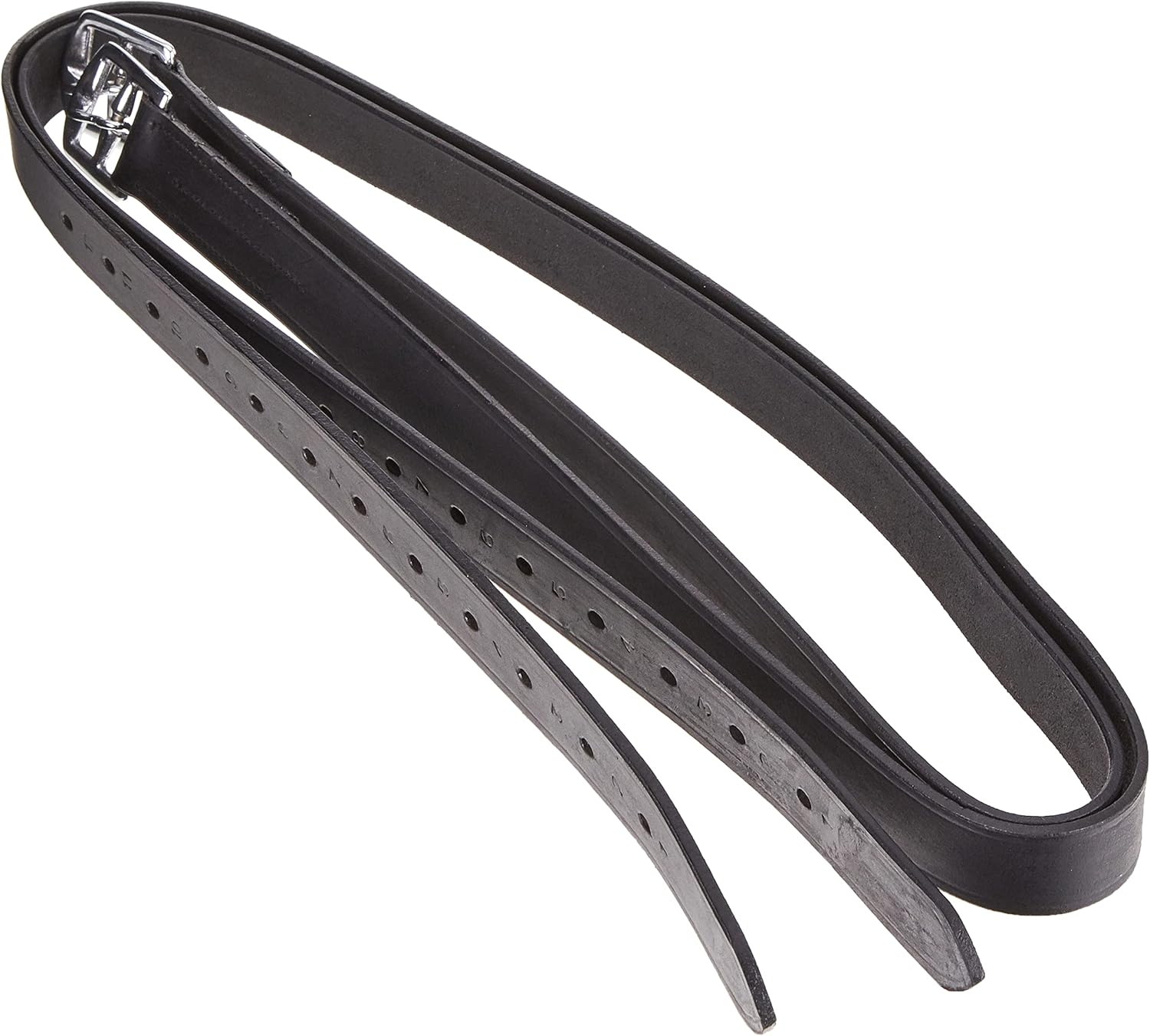 Kerbl Covalliero Stirrup Straps Leather Black for Adults