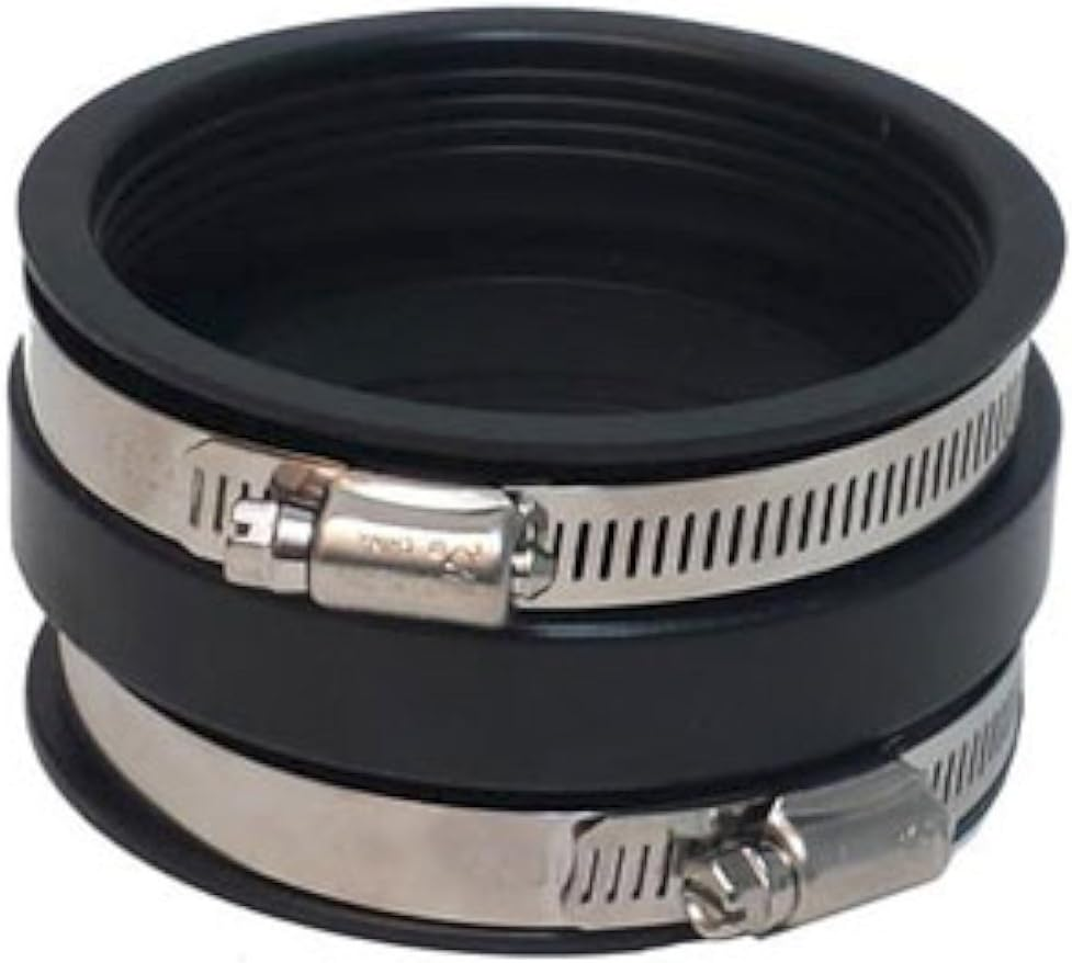 Valterra F02-2103 Flexible Coupler - 3", Black image number 1