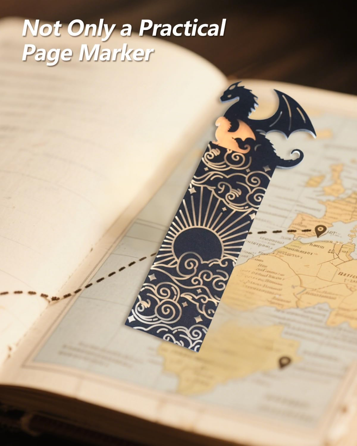 2PCS Fourth Wing Bookmark, Flying Dragon Bookmarks Reading Marks Books Cool Book Marks for Reading Men Women Book Accessories, Presents for Books Lovers (Style 1)